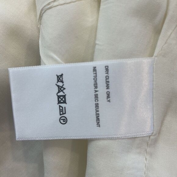 Free People Linen Cream/White Blazer - Picture 7 of 9